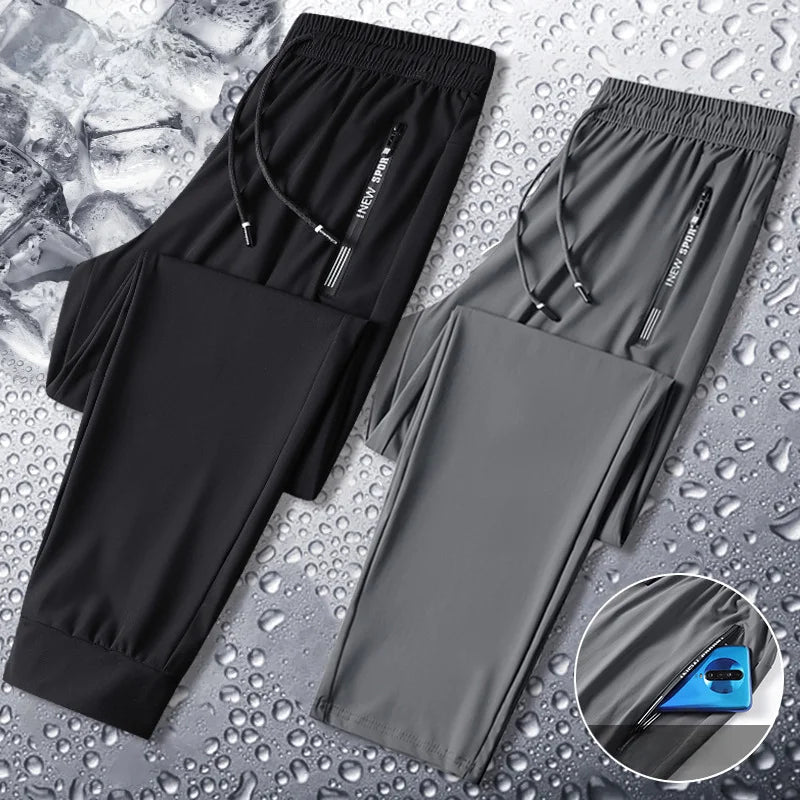 Heren Joggingbroek Casual Stijl Met Ritszakken 2