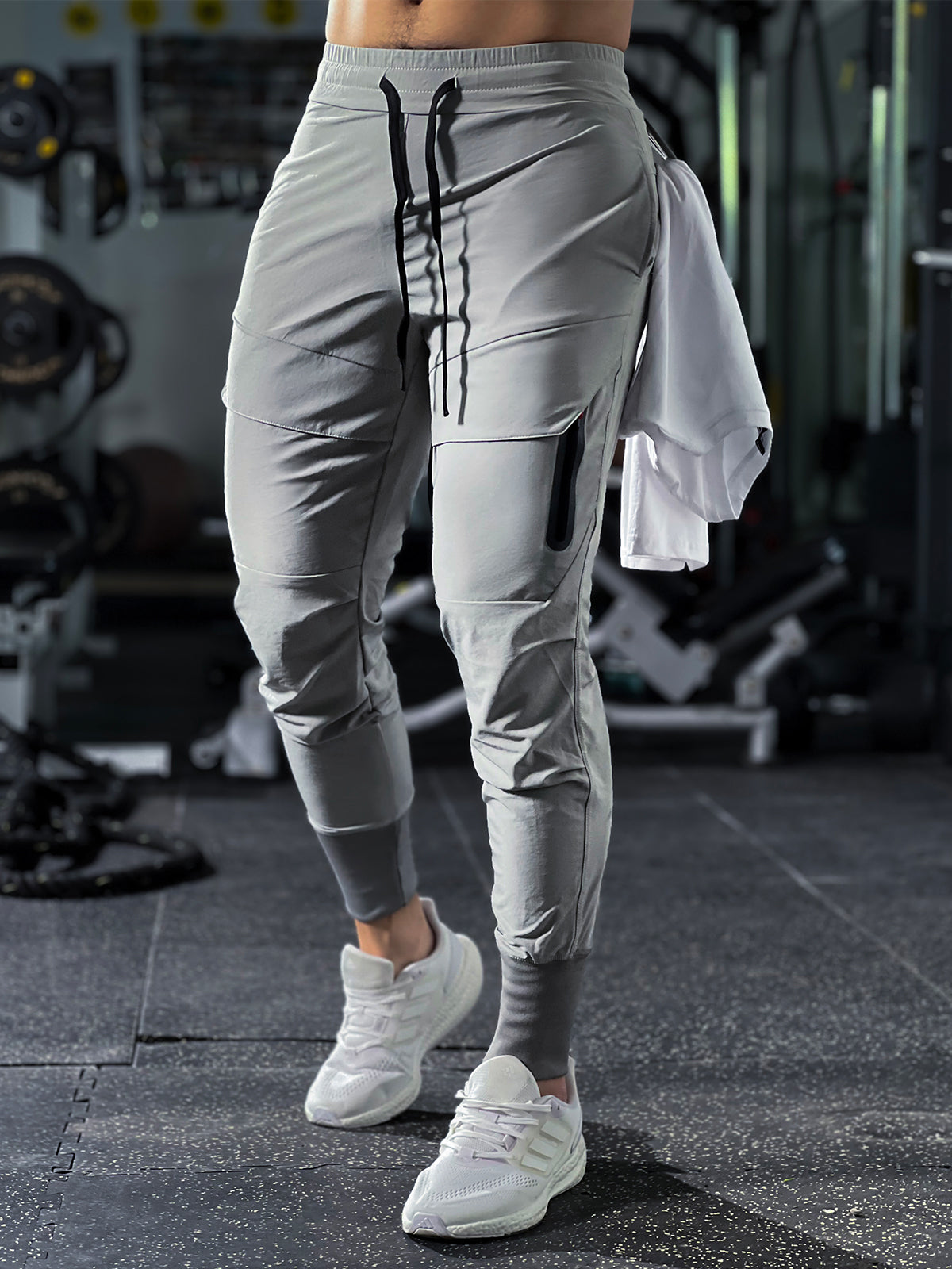 Heren Joggingbroek Sportief Met Elastische Taille 2