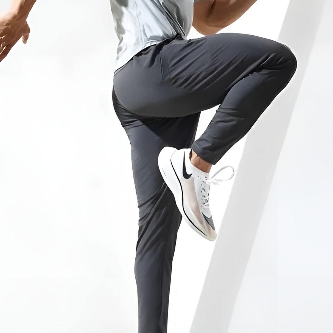 Heren Joggingbroek Tapered Fit Ademend Materiaal 2