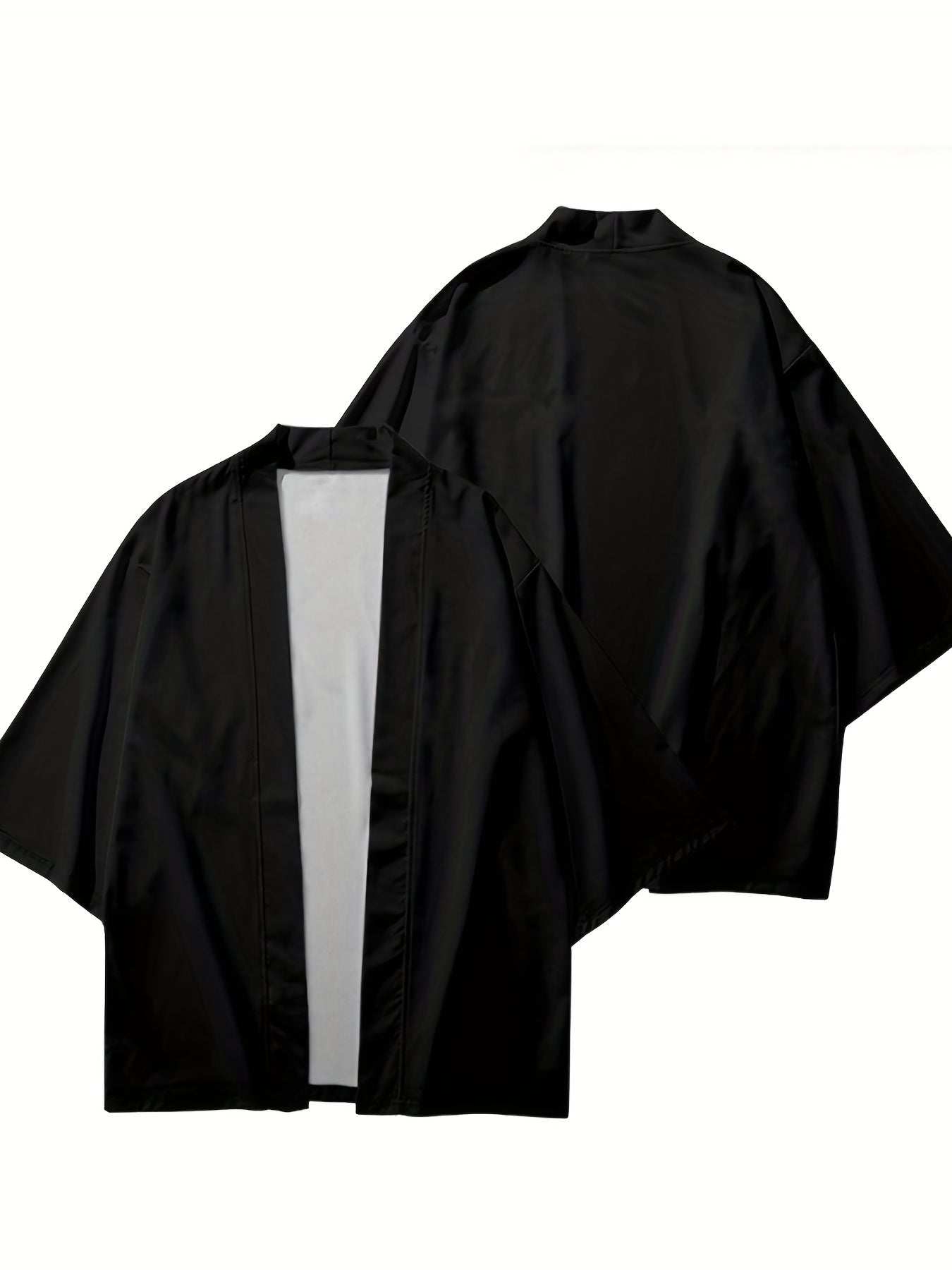 Heren Kimono in Japanse Stijl met Open Voorzijde 3