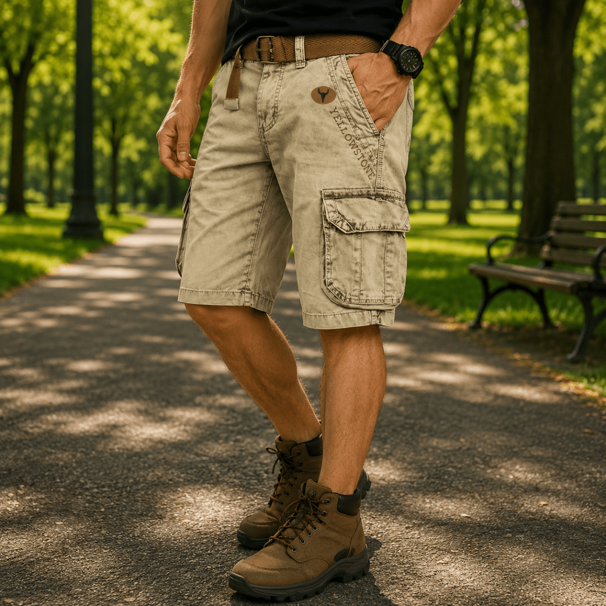 Heren Korte Broek Cargo Met Veel Opbergruimte voor Actieve Dagen 2