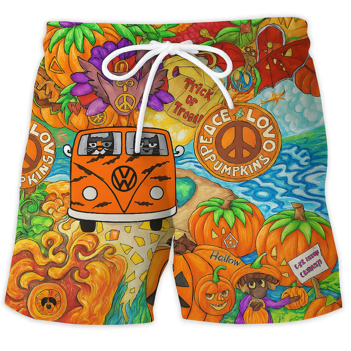 Heren Korte Broek Graffiti Stijl 2