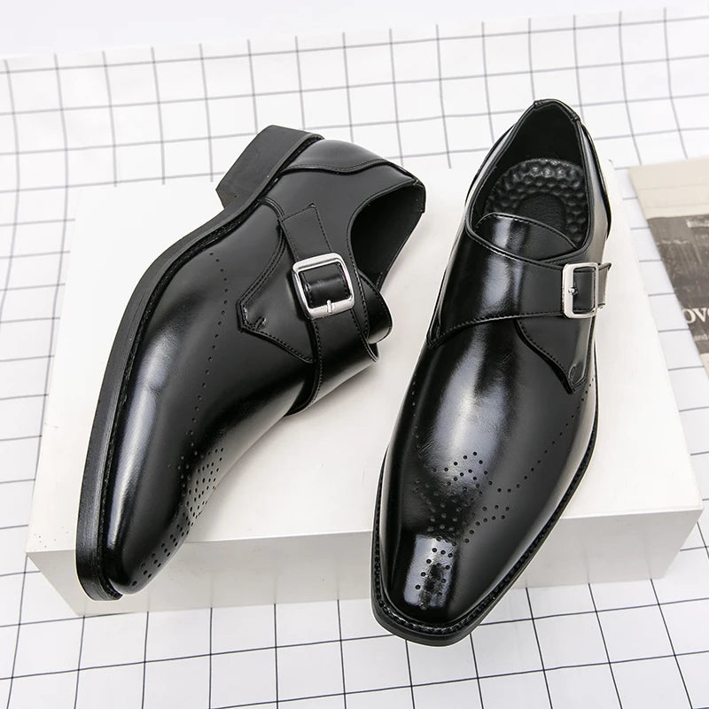 Heren Loafers Casual Zwart voor Bruiloften en Feesten 6