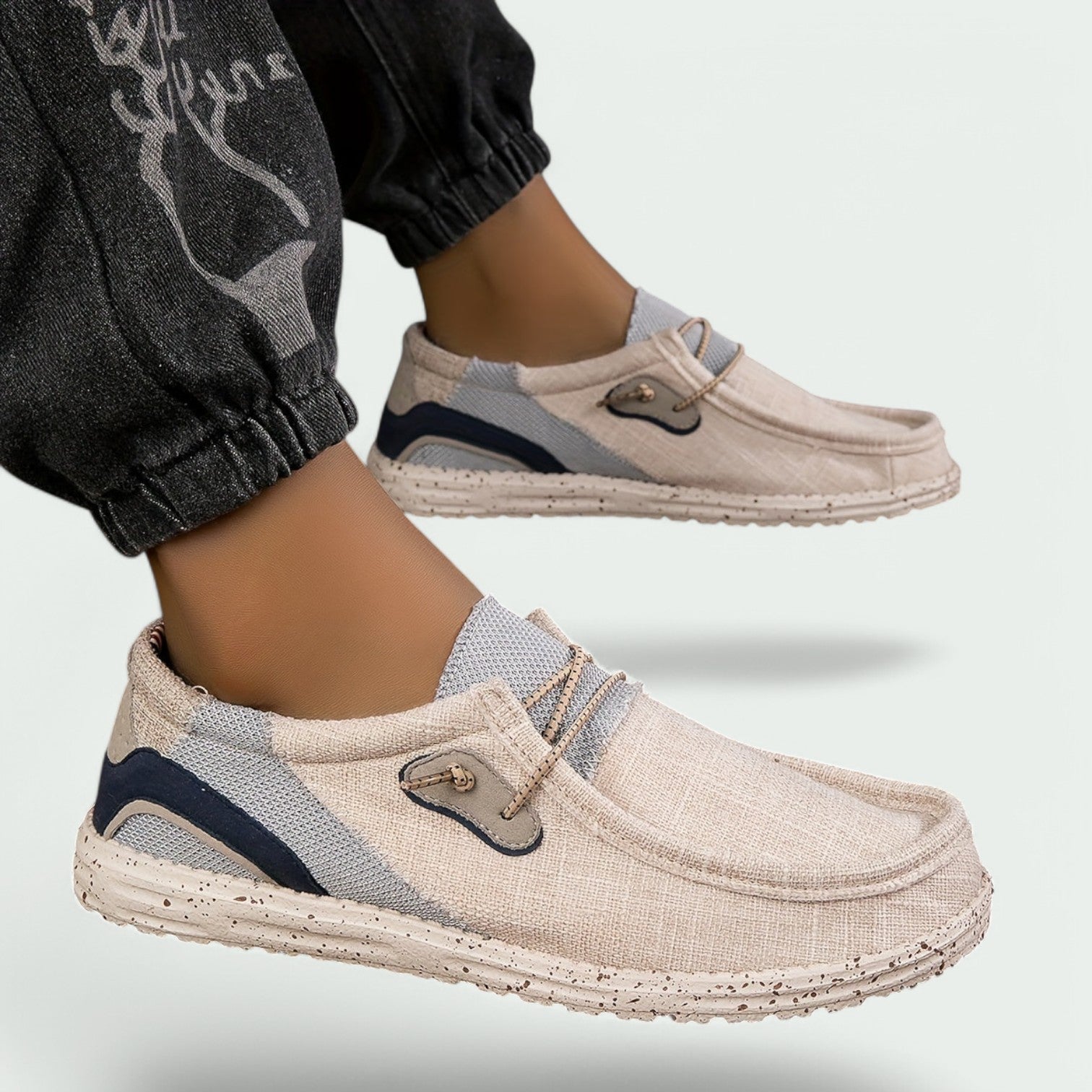 Heren Mocassins Casual Ademend Canvas 2
