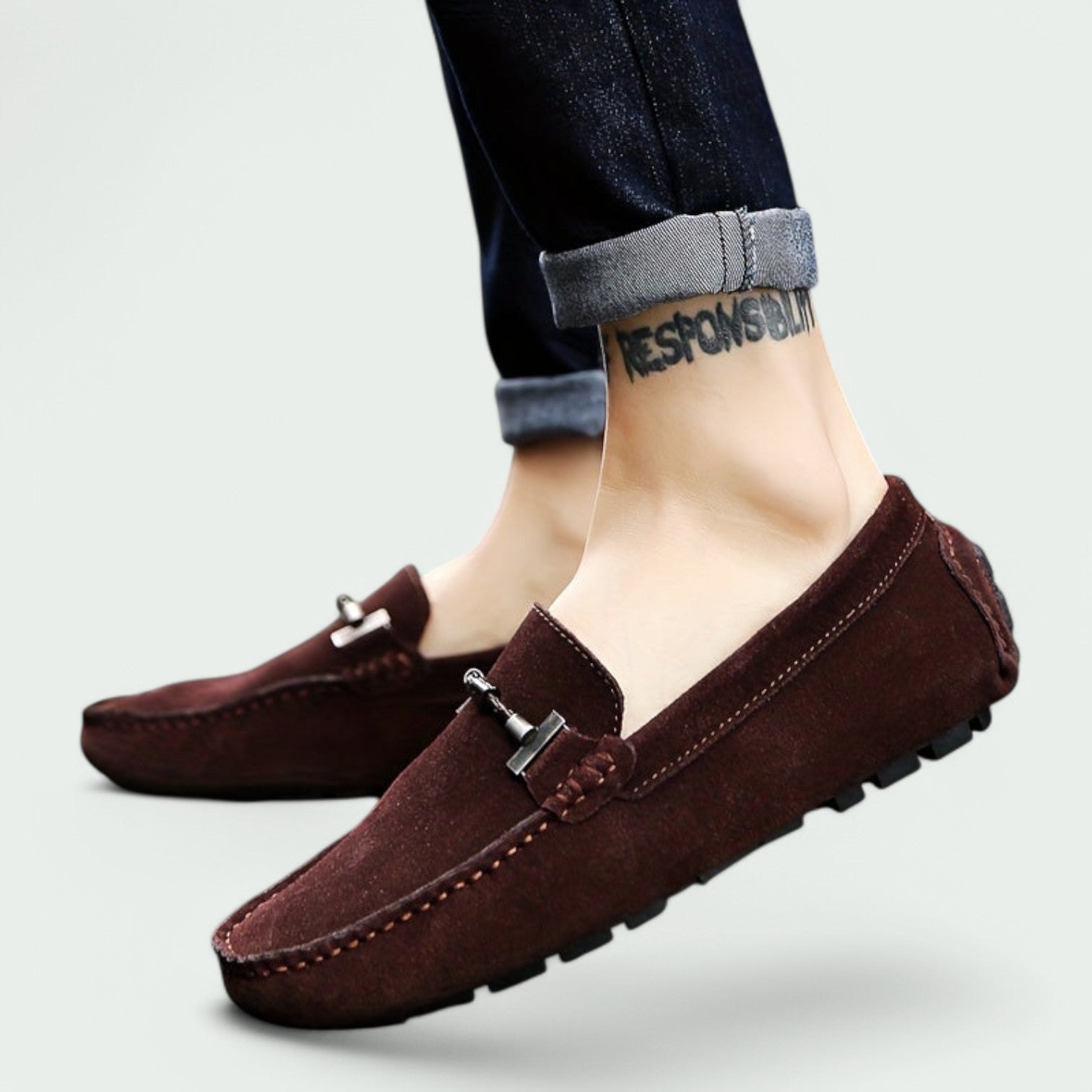 Heren Mocassins Suède Slip-On Comfortabel voor Casual en Formele Gelegenheden 2