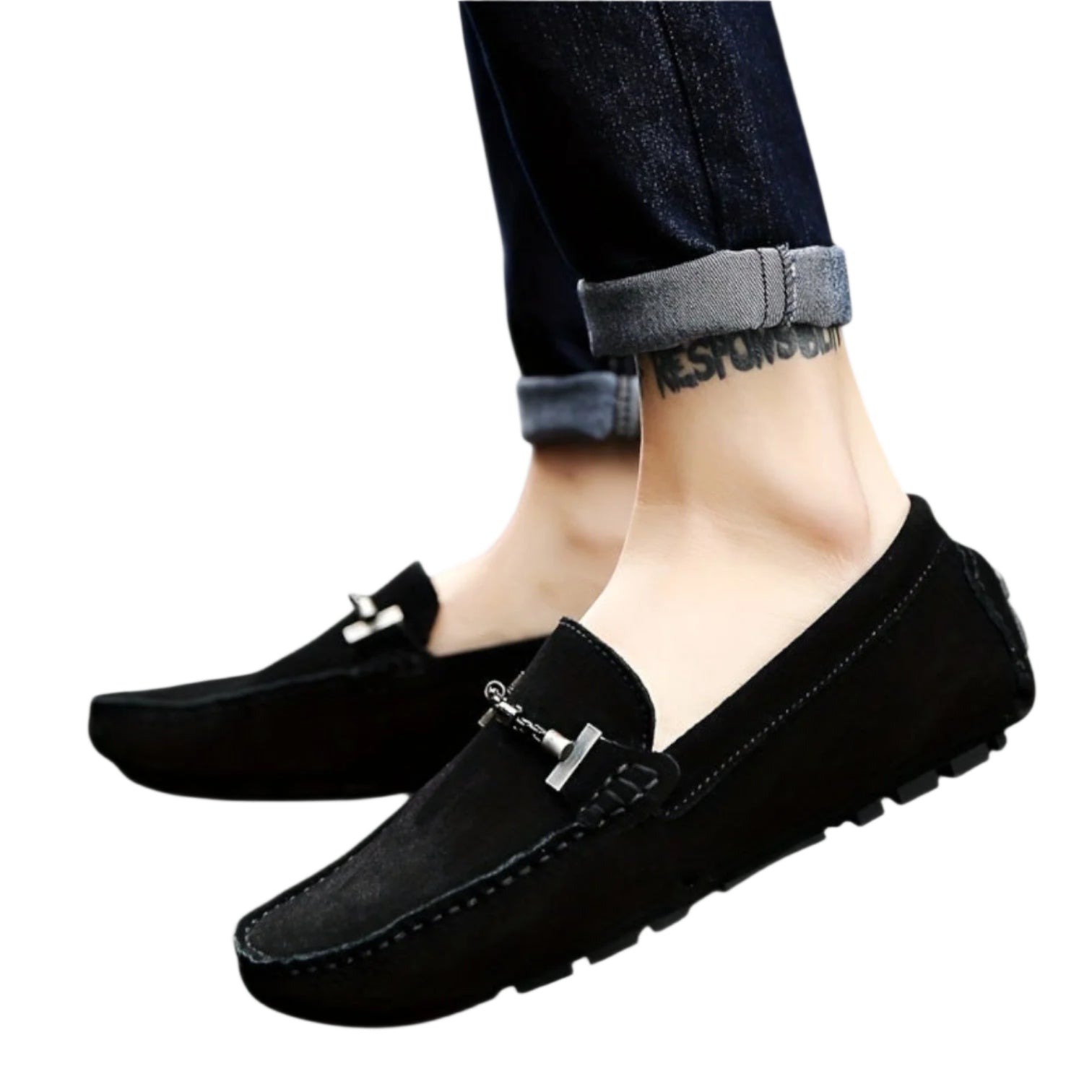Heren Mocassins Suède Slip-On Comfortabel voor Casual en Formele Gelegenheden 3