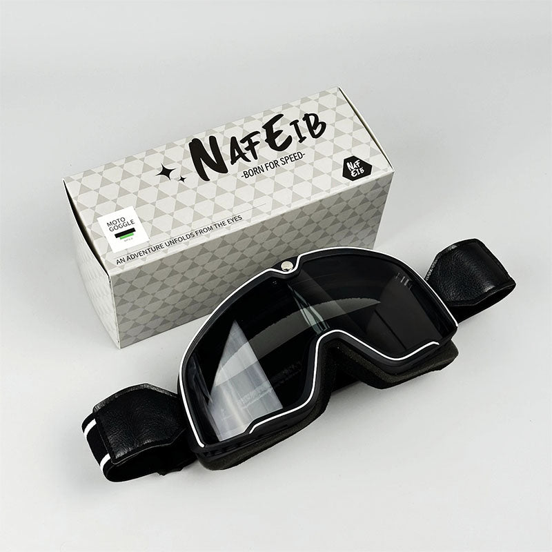 Heren Motorbril Retro Stijl 8