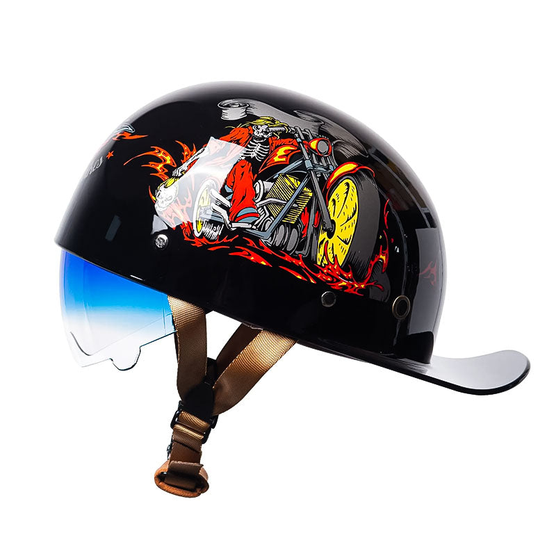 Heren Motorhelm Integraalhelm Stijlvol en Veilig 9