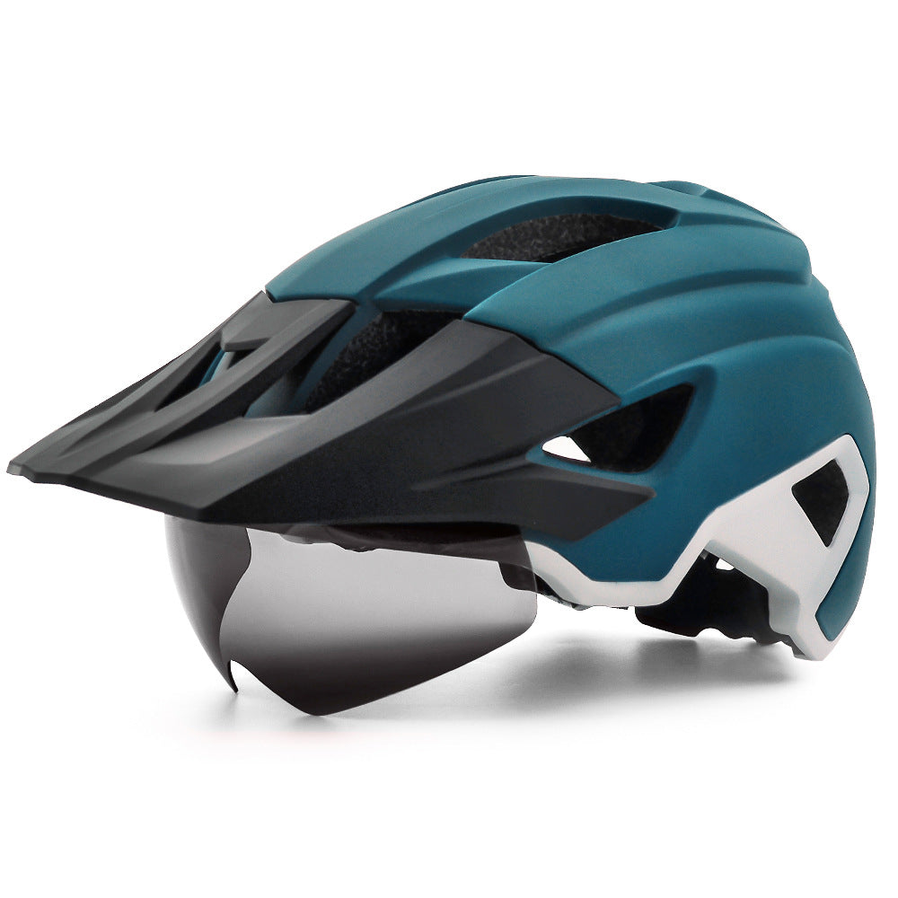 Heren Mountainbikehelm Met Geïntegreerd Vizier Voor Offroad Gebruik 1