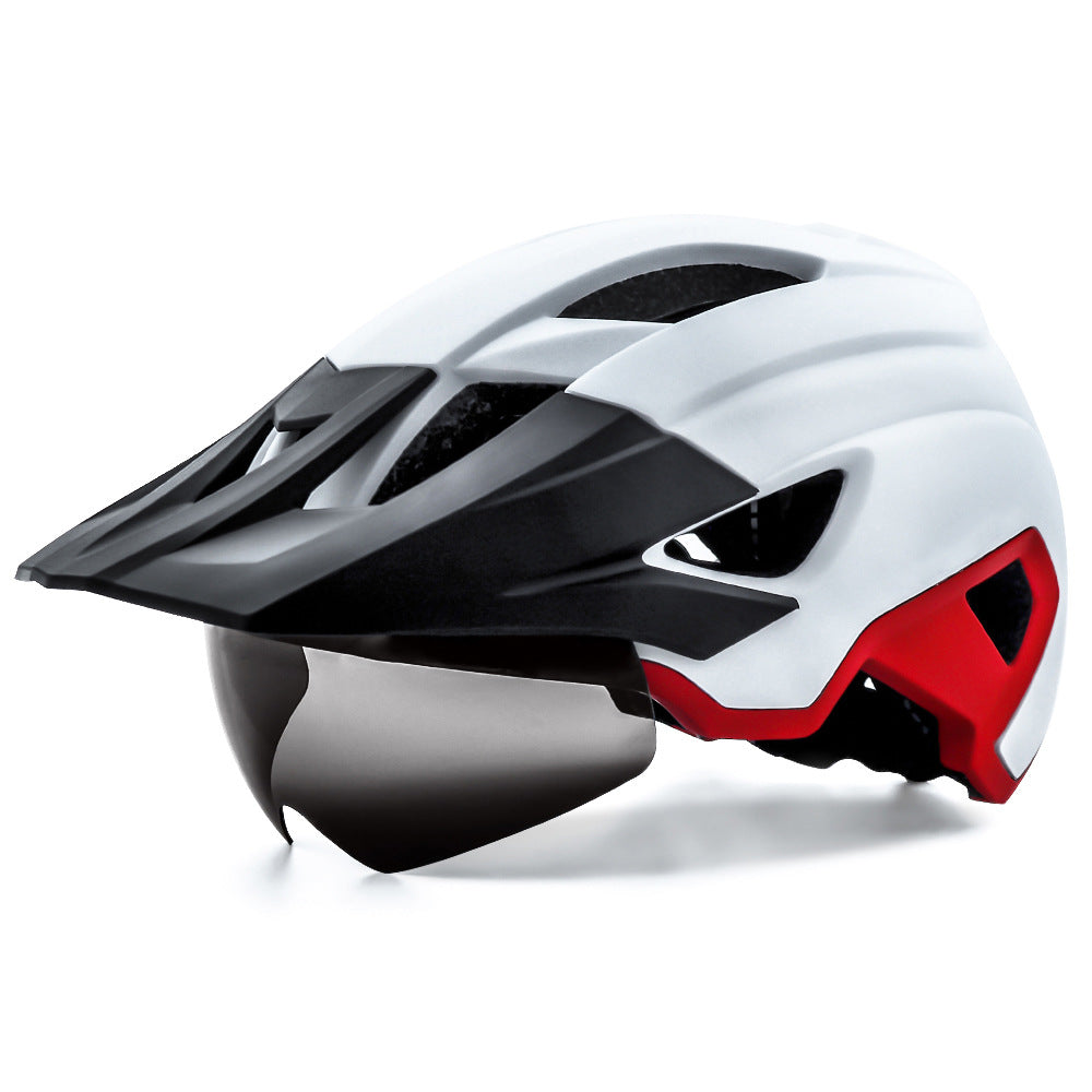 Heren Mountainbikehelm Met Geïntegreerd Vizier Voor Offroad Gebruik 3