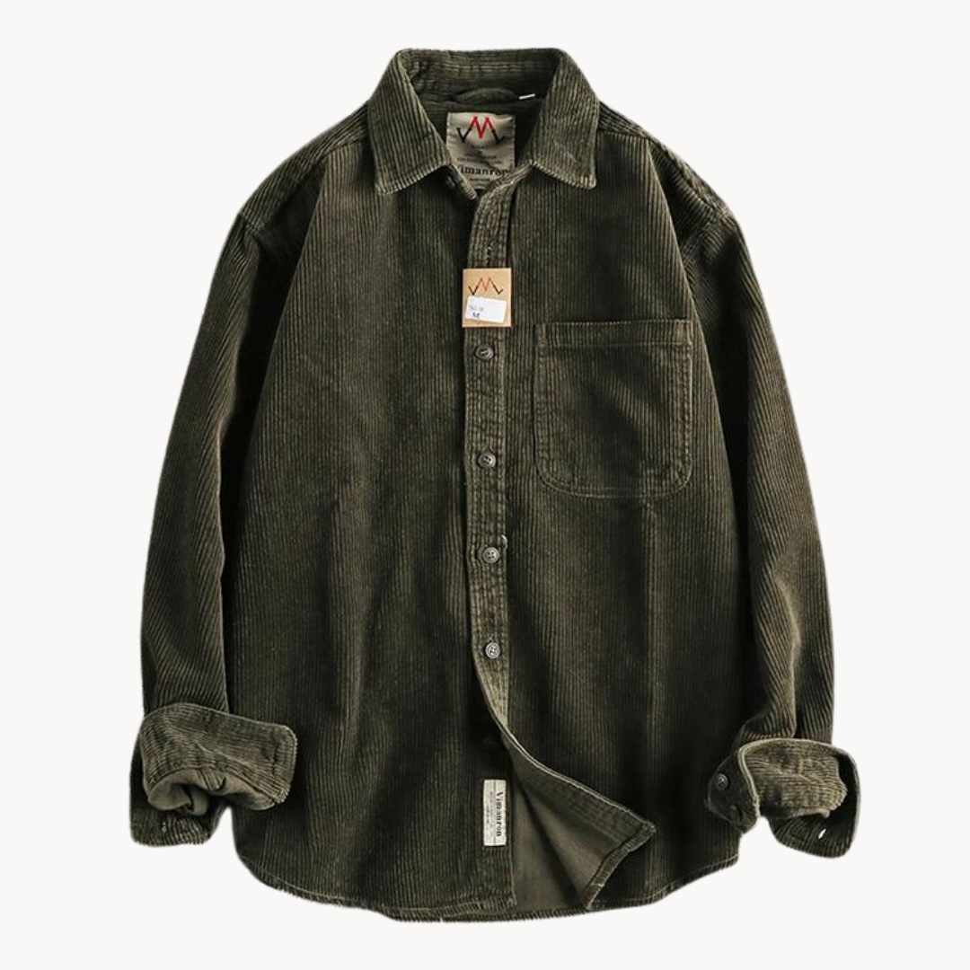 Heren Overhemd Casual Met Relaxed Fit en Borstzak 10