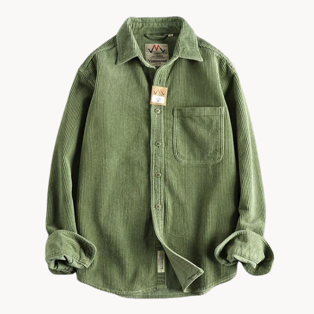 Heren Overhemd Casual Met Relaxed Fit en Borstzak 11