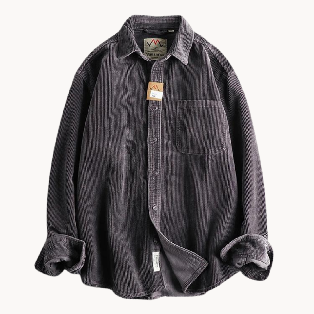 Heren Overhemd Casual Met Relaxed Fit en Borstzak 14