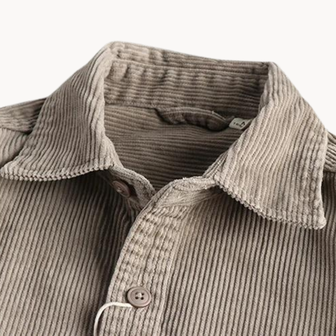 Heren Overhemd Casual Met Relaxed Fit en Borstzak 4