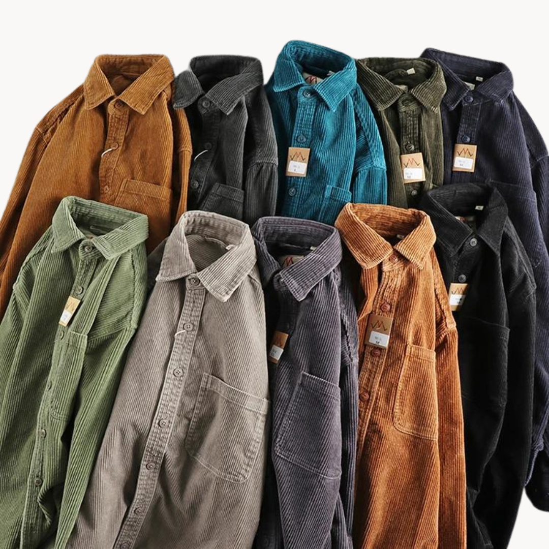 Heren Overhemd Casual Met Relaxed Fit en Borstzak 5