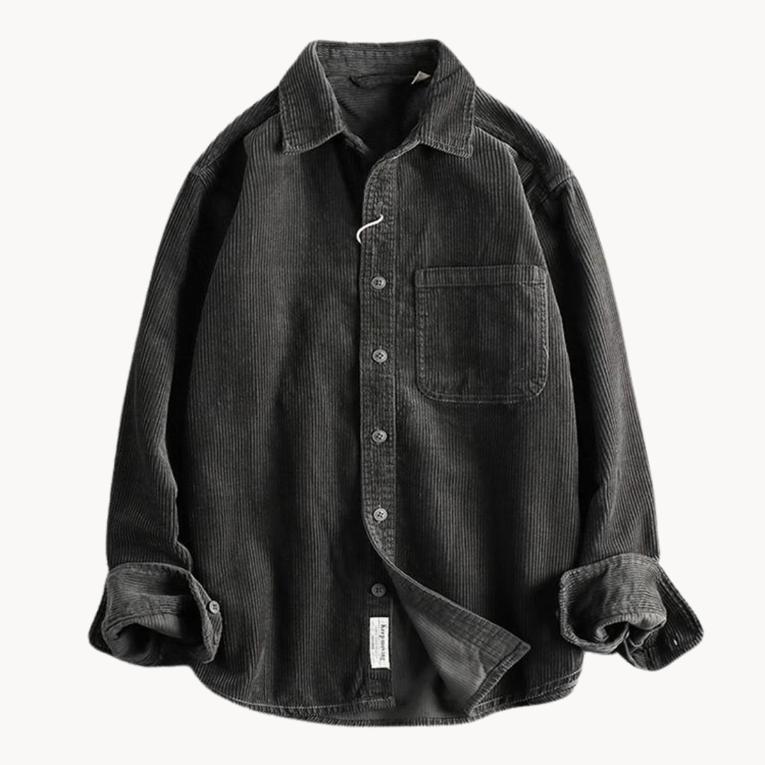 Heren Overhemd Casual Met Relaxed Fit en Borstzak 6