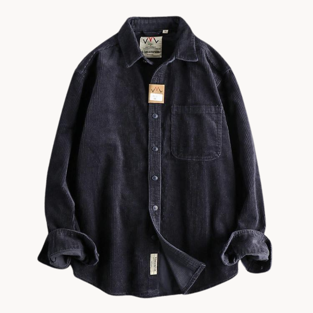Heren Overhemd Casual Met Relaxed Fit en Borstzak 7