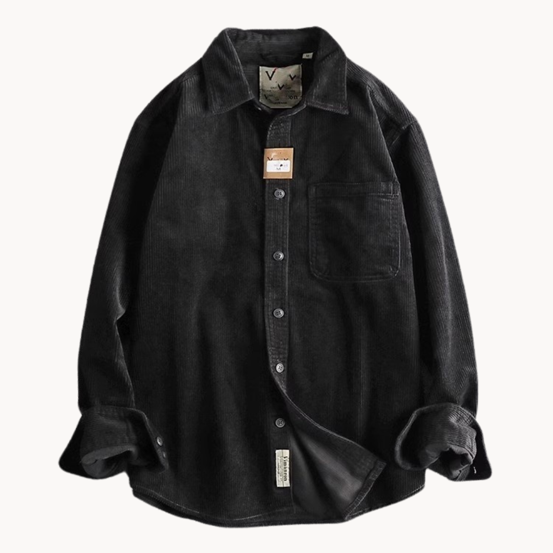 Heren Overhemd Casual Met Relaxed Fit en Borstzak 9
