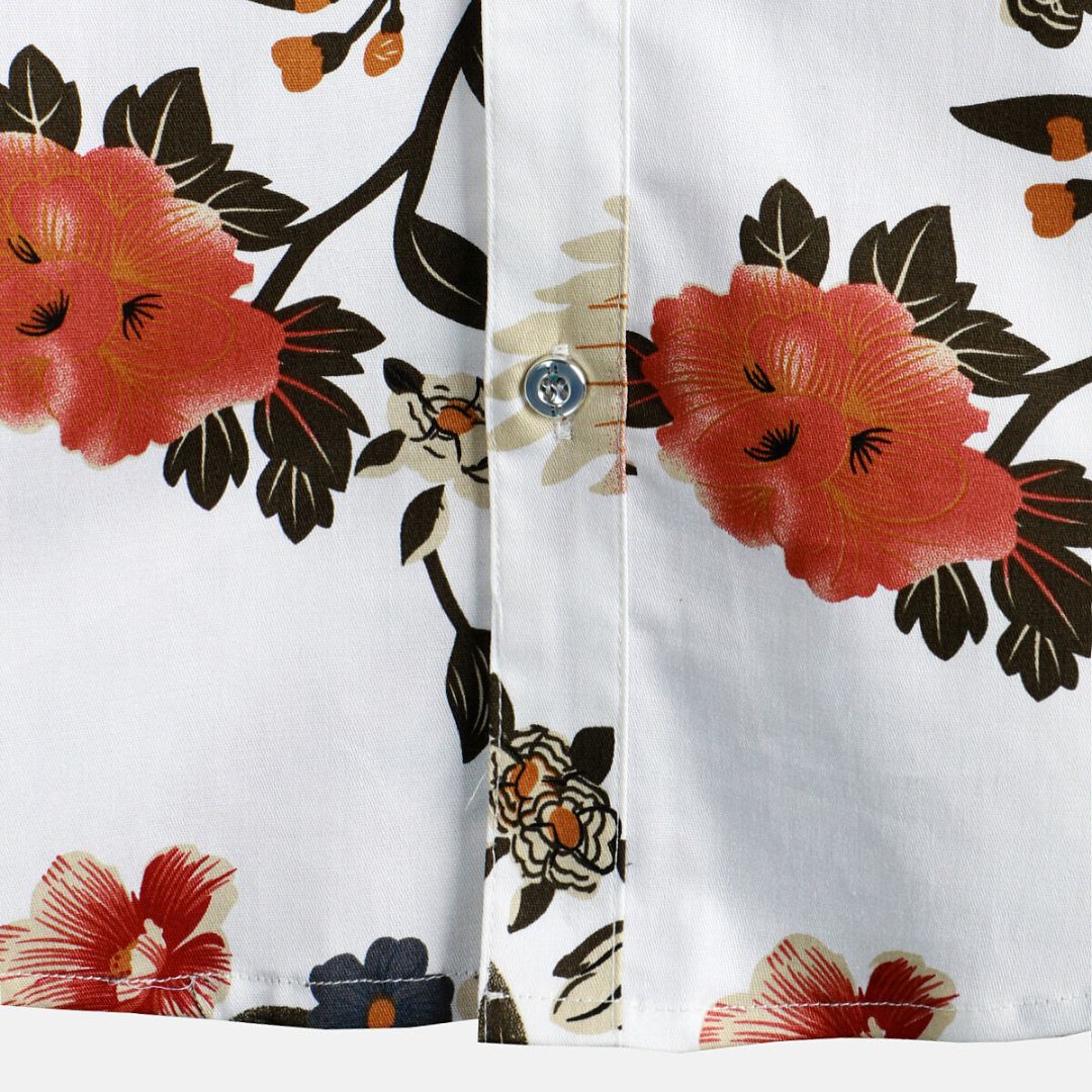 Heren Overhemd Met Vrolijke Bloemenprint 3