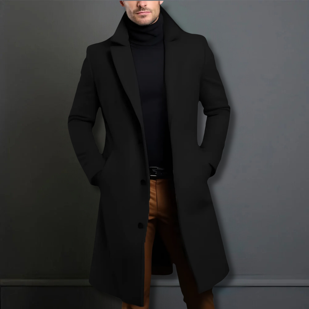 Heren Overjas Klassiek Design 5