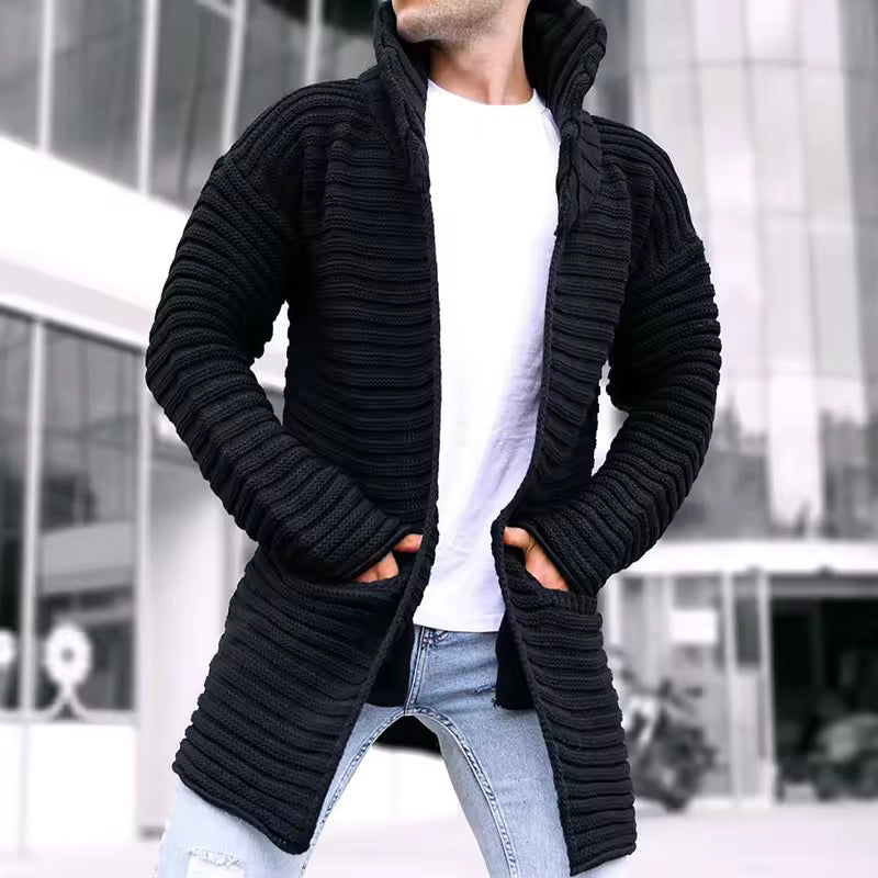 Heren Oversized Vest Met Open Voorkant 1