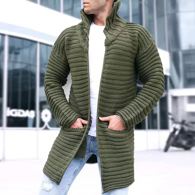 Heren Oversized Vest Met Open Voorkant 3