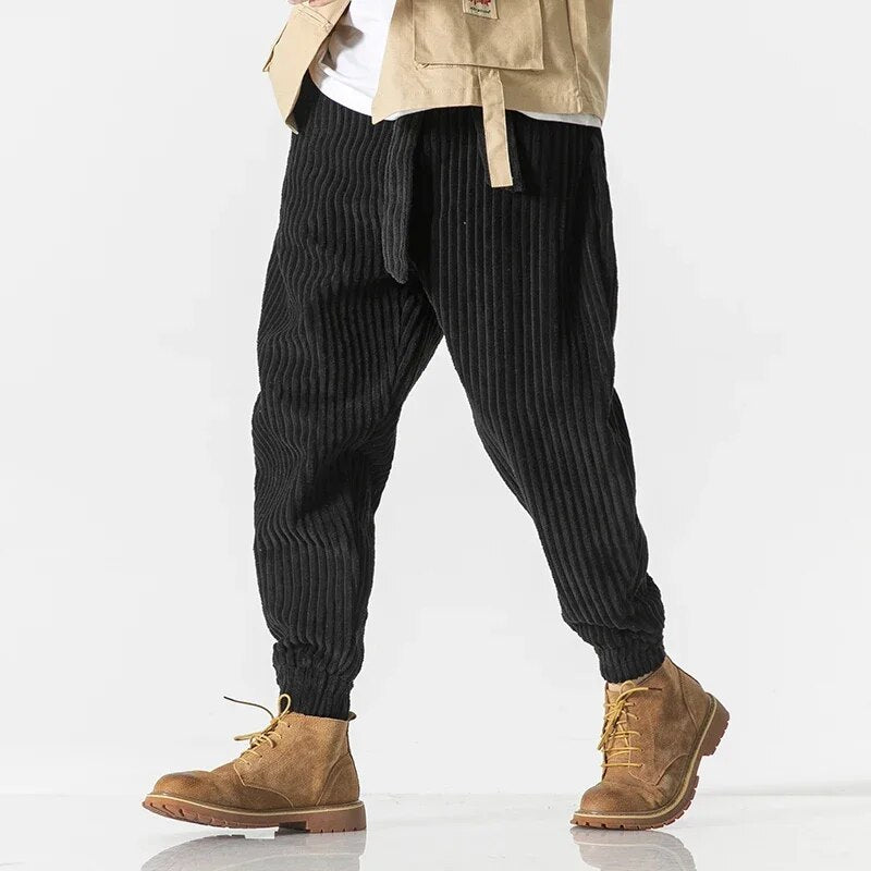 Heren Pantalon Corduroy Casual Katoen 3
