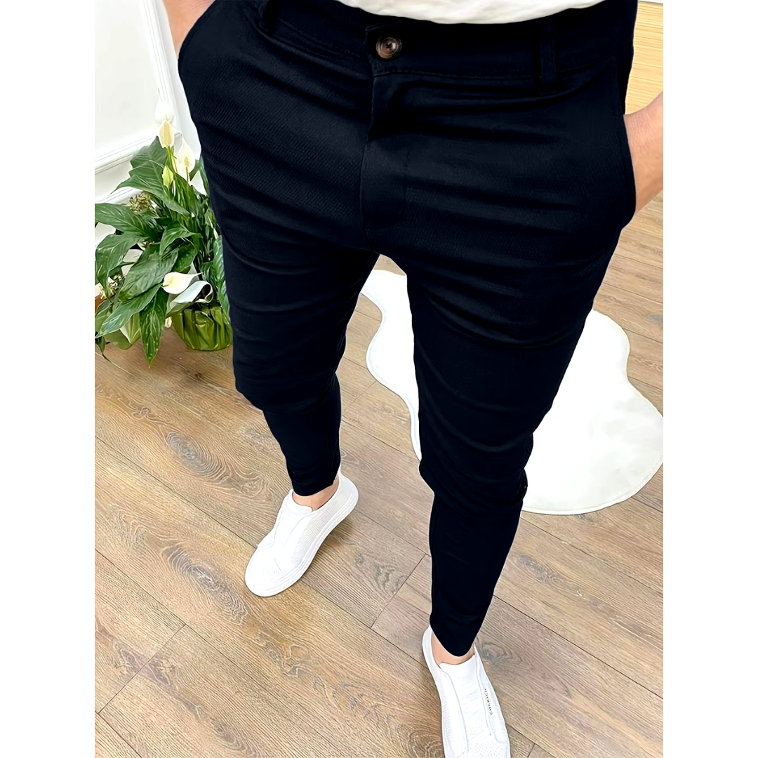 Heren Pantalon Klassieke Snit Voor Professionele Uitstraling 2