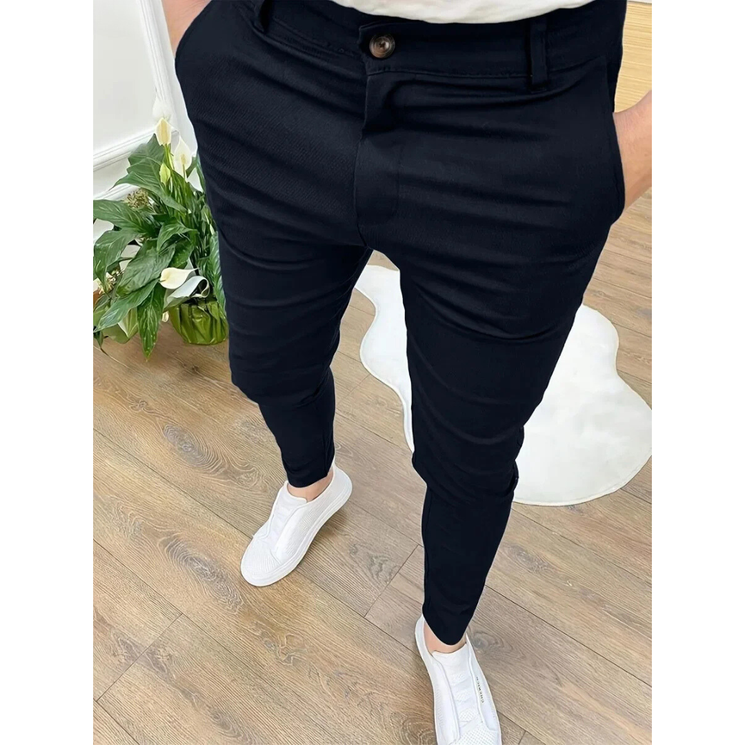 Heren Pantalon Klassieke Snit Voor Professionele Uitstraling 4