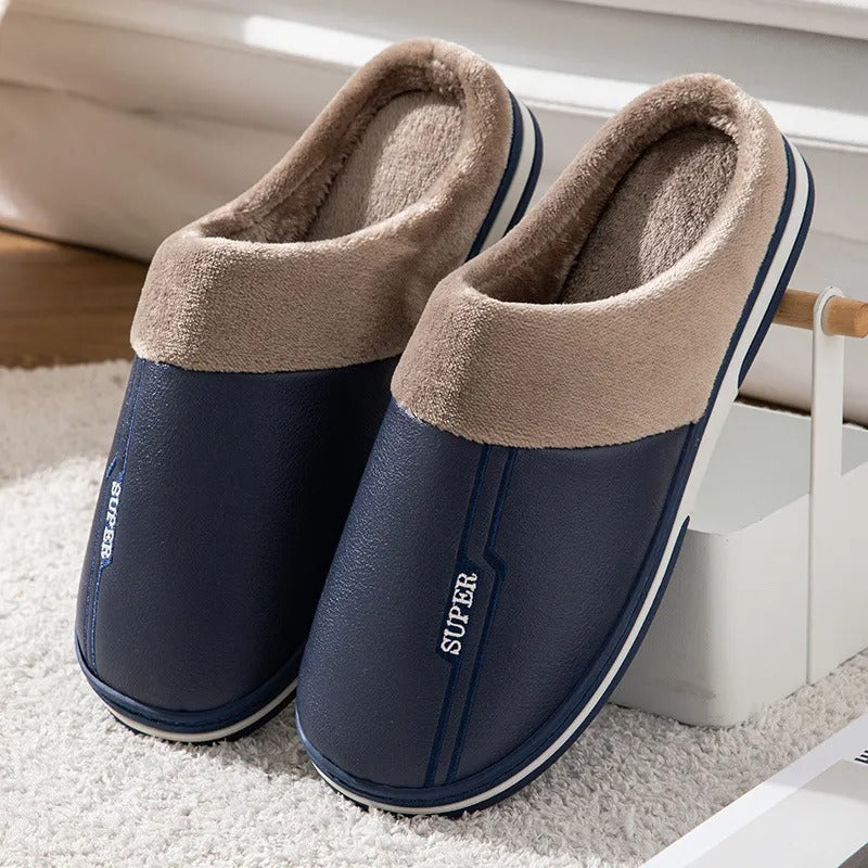 Heren Pantoffels Winter Comfort Met Dikke Zool 7