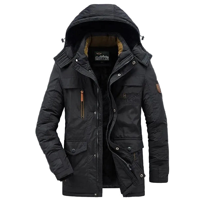Heren Parka Gewatteerd voor Koude Dagen 2