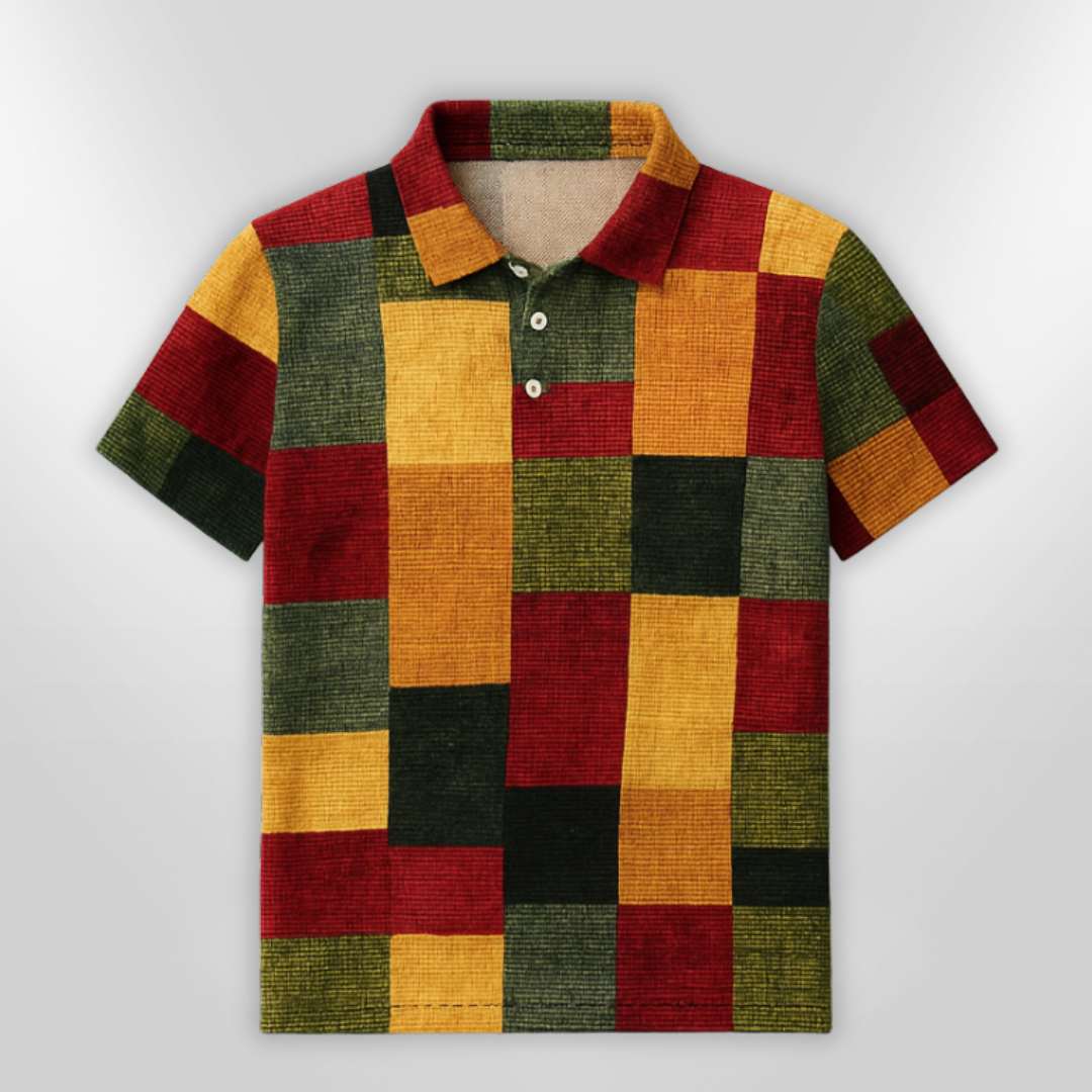 Heren Polo Korte Mouwen Casual Katoenmix 2