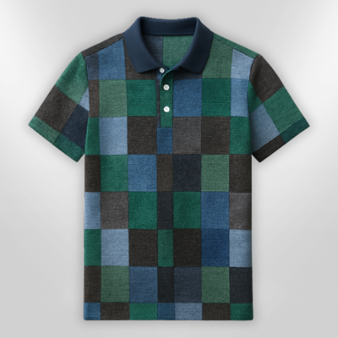 Heren Polo Korte Mouwen Casual Katoenmix 4