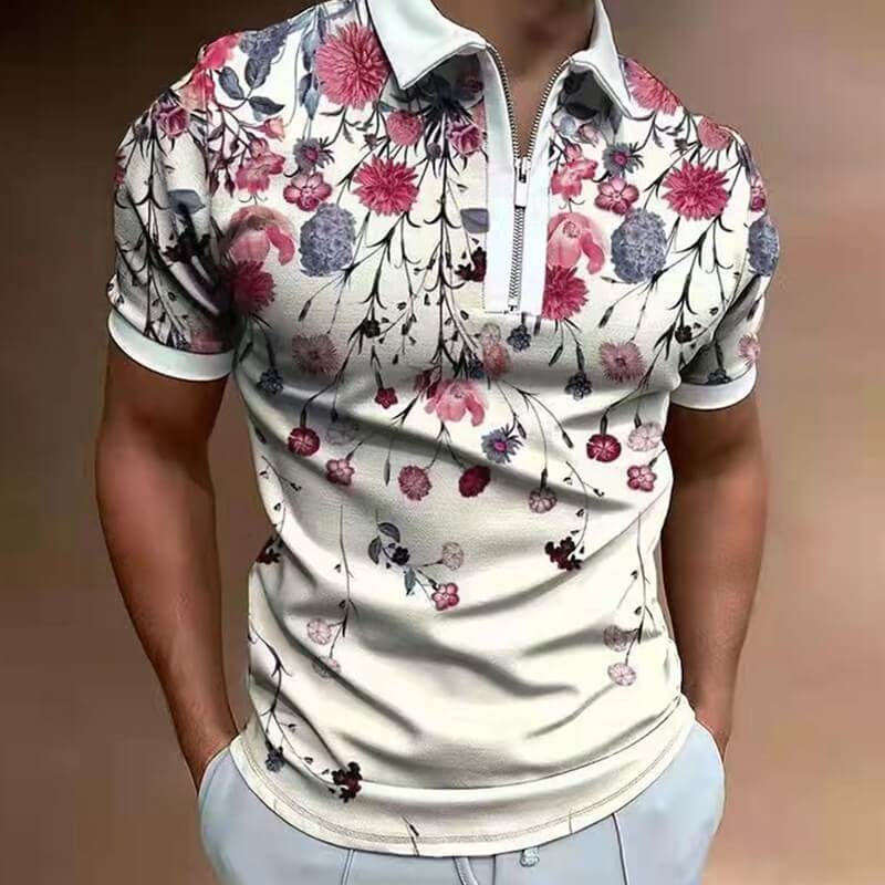 Heren Polo Shirt Met Omgeslagen Kraag 12