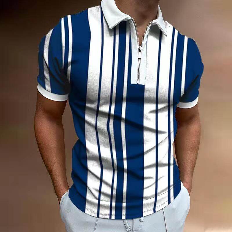 Heren Polo Shirt Met Omgeslagen Kraag 15