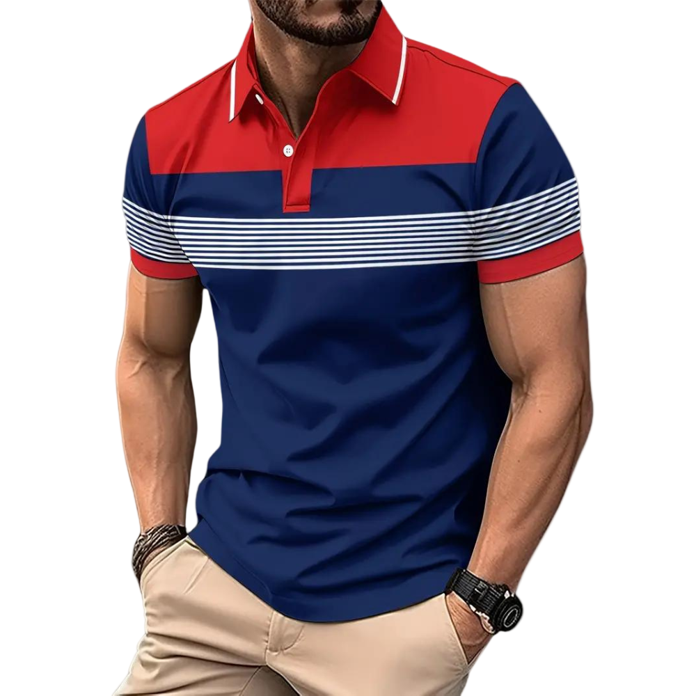 Heren Poloshirt Casual Stijl Comfortabel & Ademend 0