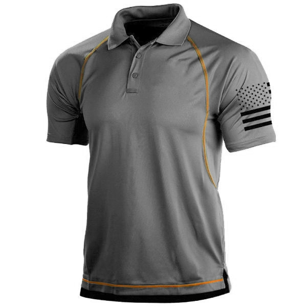 Heren Poloshirt Getailleerd Sportief voor Casual en Sportieve Gelegenheden 2