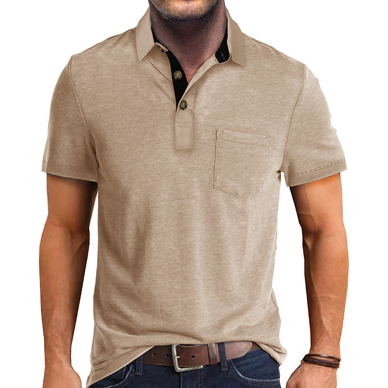 Heren Poloshirt Modern Polokragen Stijlvol 11