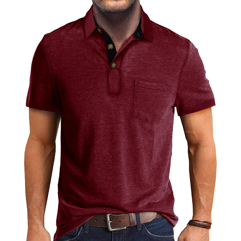 Heren Poloshirt Modern Polokragen Stijlvol 13