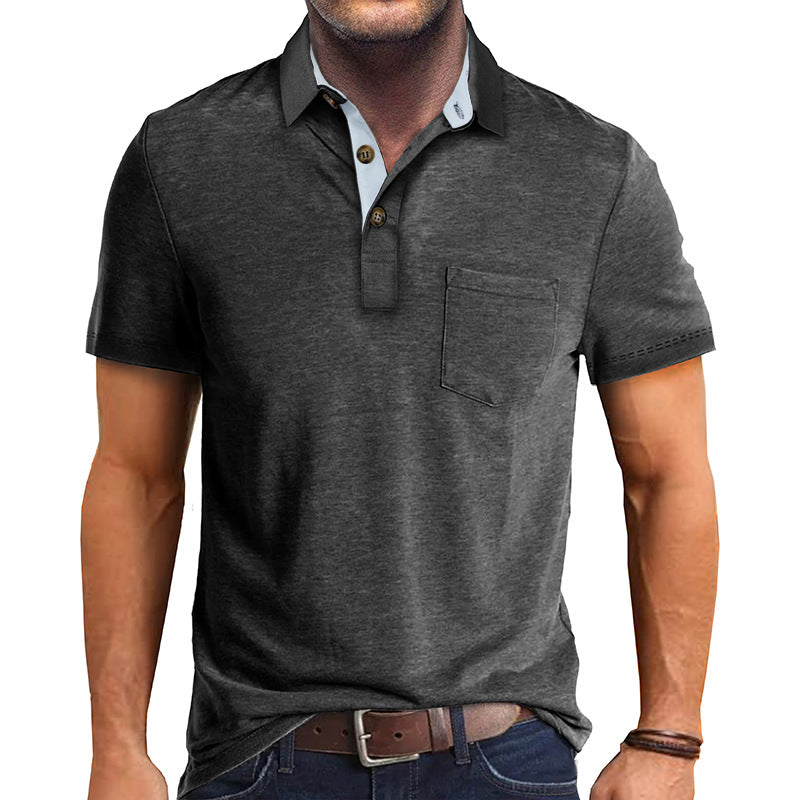 Heren Poloshirt Modern Polokragen Stijlvol 14