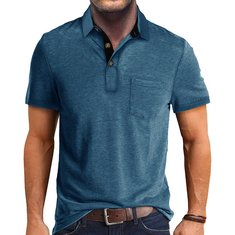 Heren Poloshirt Modern Polokragen Stijlvol 4