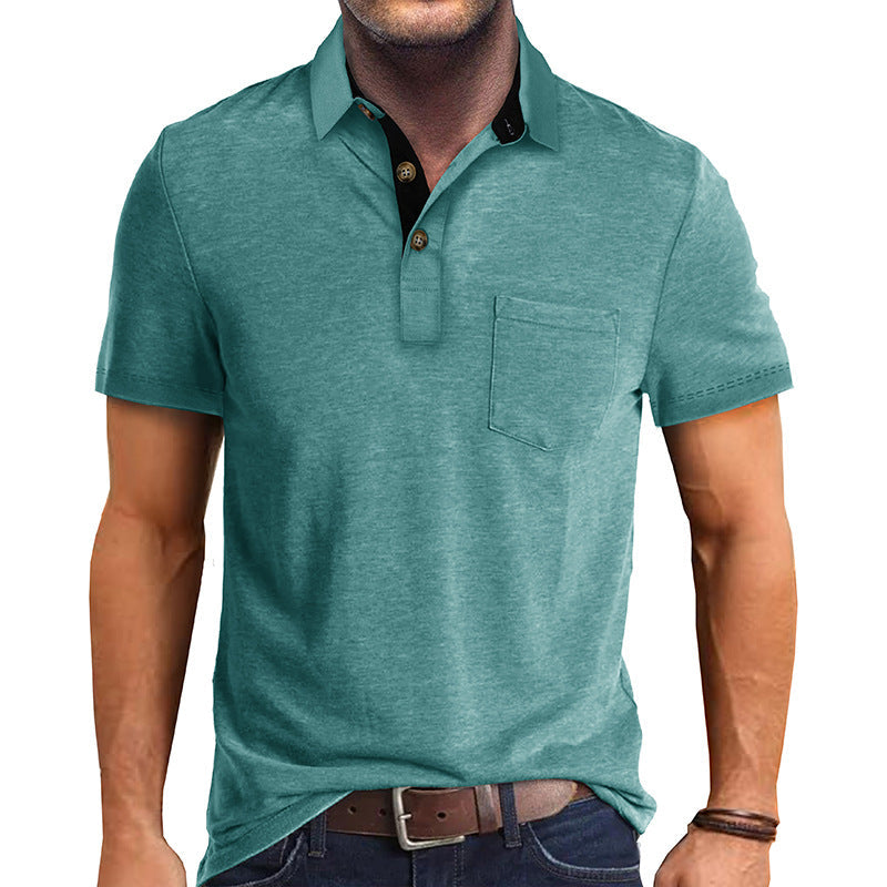Heren Poloshirt Modern Polokragen Stijlvol 6