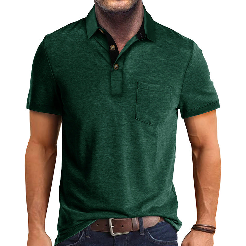 Heren Poloshirt Modern Polokragen Stijlvol 7