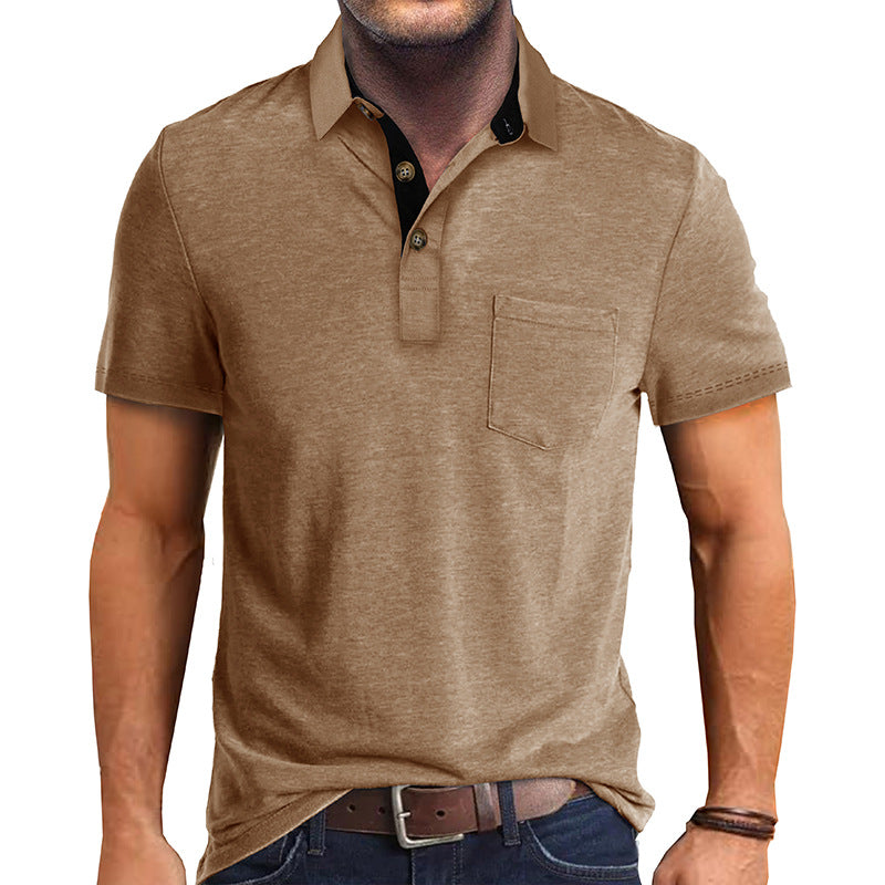 Heren Poloshirt Modern Polokragen Stijlvol 9