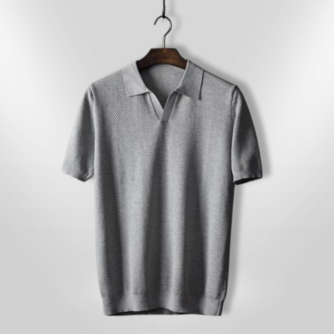Heren Poloshirt Slim Fit Ademend Katoenmix 3