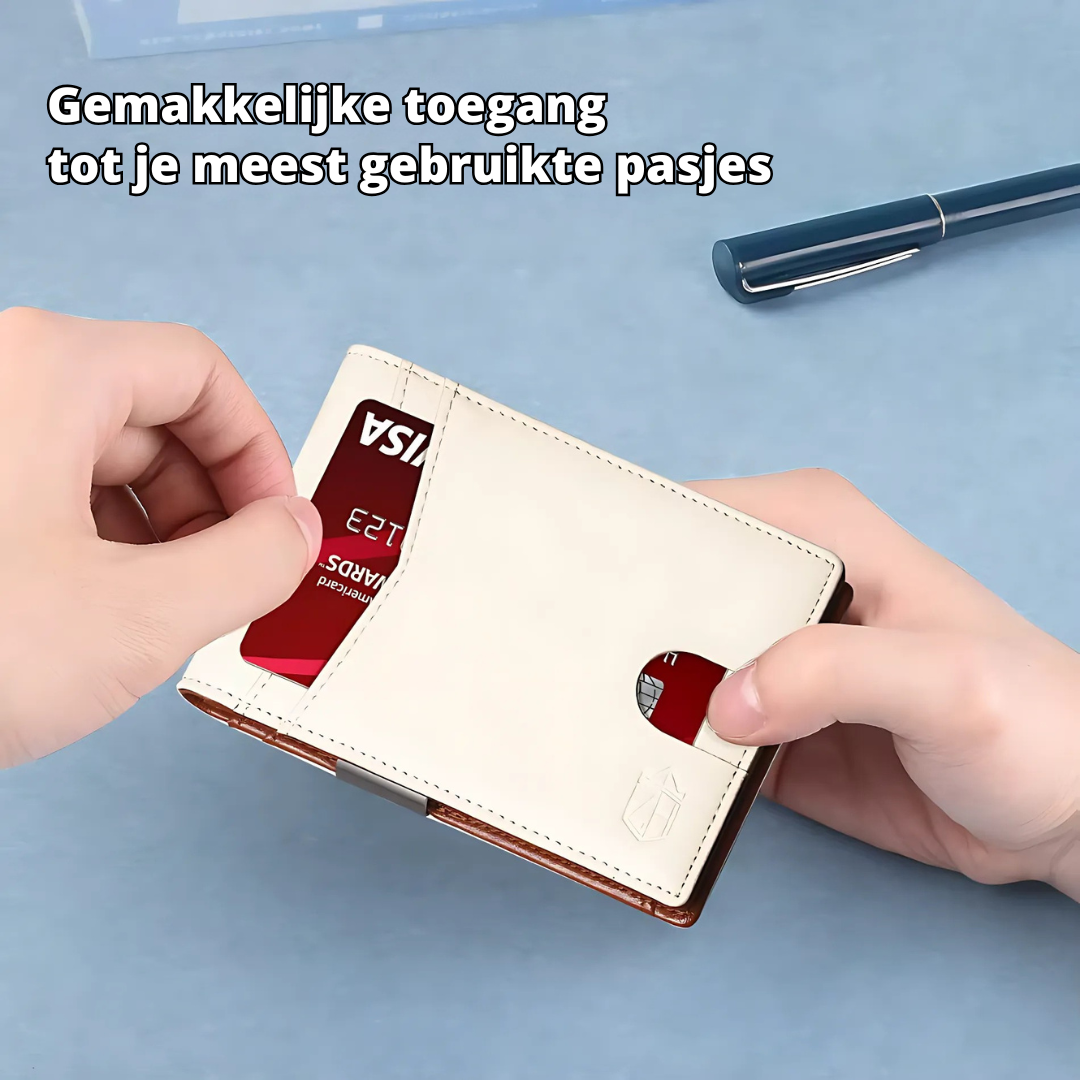 Heren Portemonnee RFID Bescherming Compact Stijlvol Accessoire 1