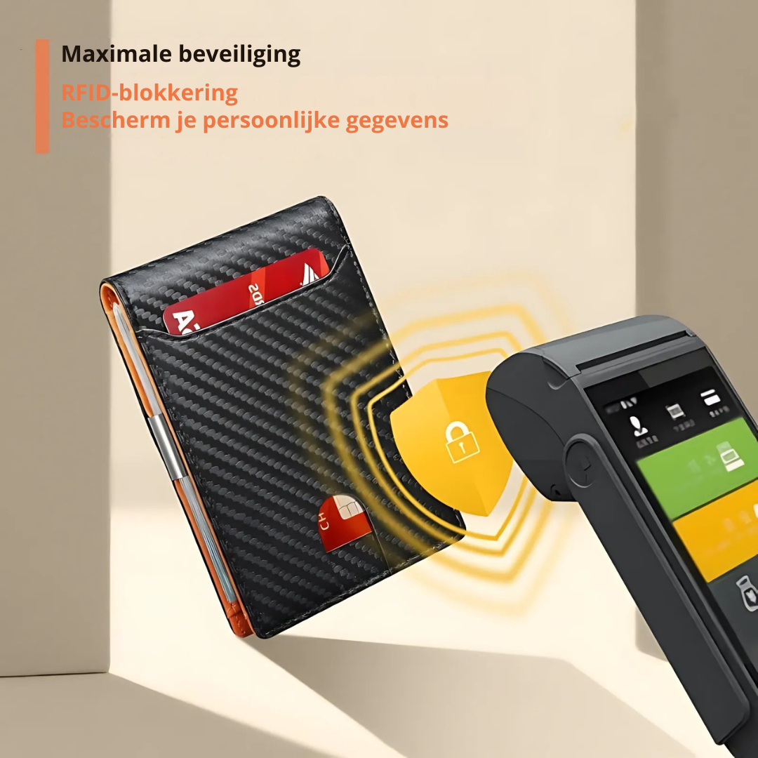Heren Portemonnee RFID Bescherming Compact Stijlvol Accessoire 5