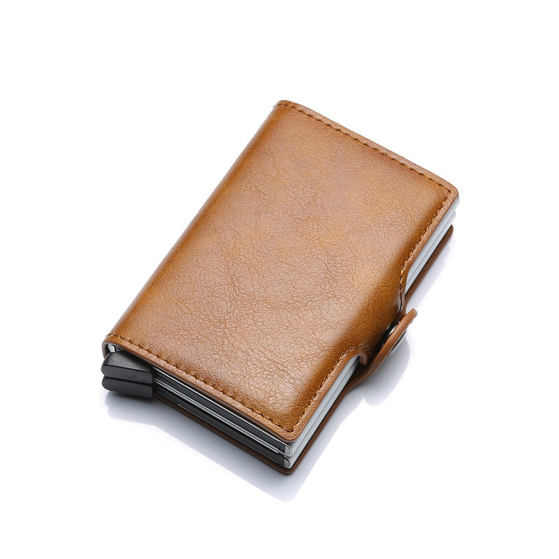 Heren Portemonnee RFID met Geldclip en Pasjeshouder 2
