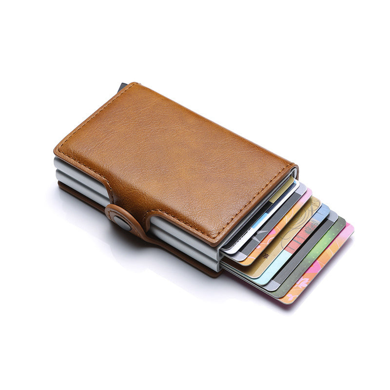 Heren Portemonnee RFID met Geldclip en Pasjeshouder 3