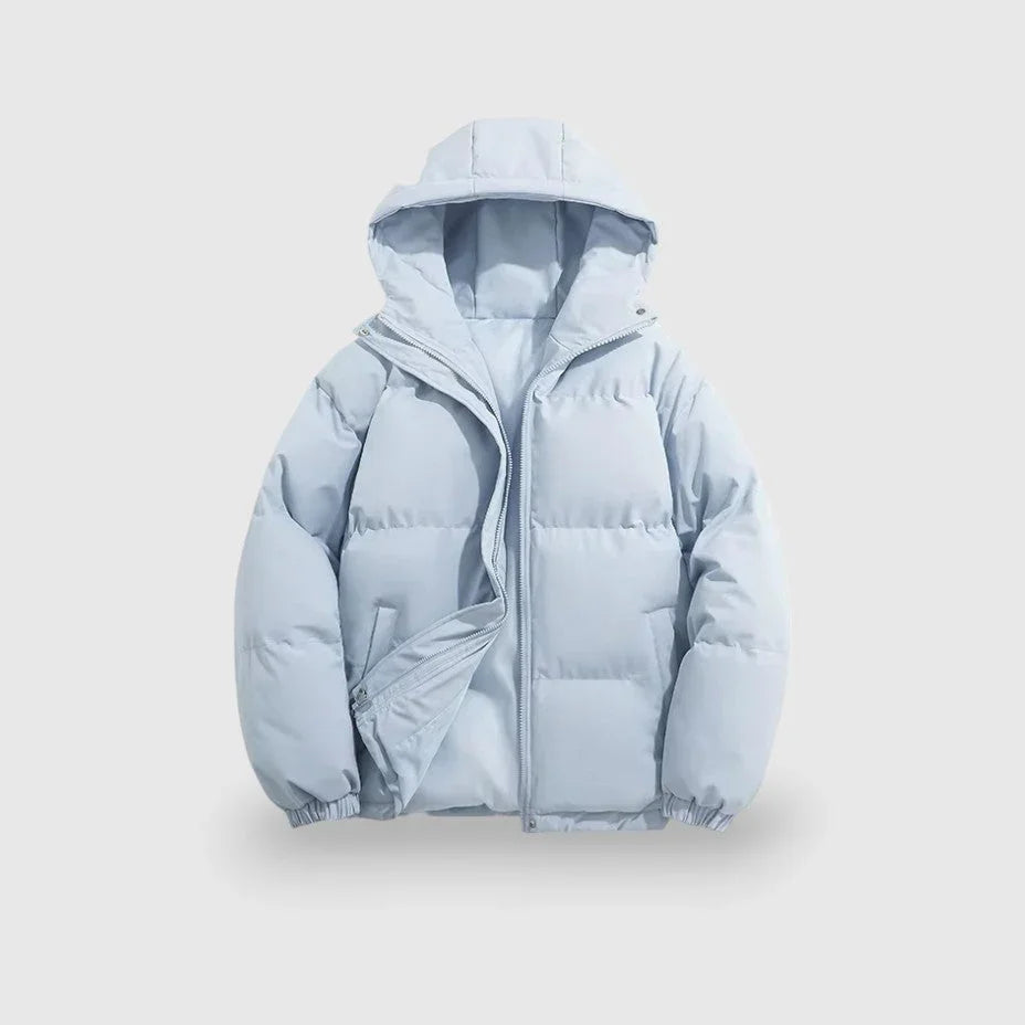 Heren Pufferparka Met Slank Silhouet 1